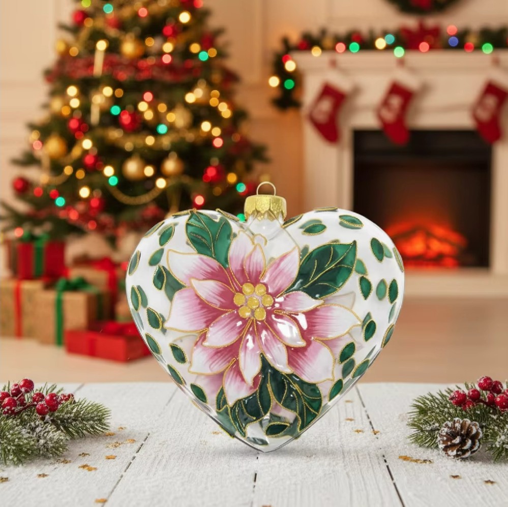 Heart-shaped floral theme